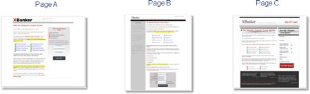 XBanker: Pages