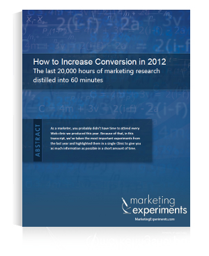 How to Increase Conversion in 2012