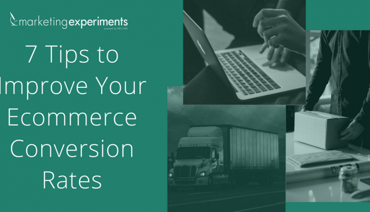 7 Tips to Improve Your Ecommerce Conversion Rates-twitter ...