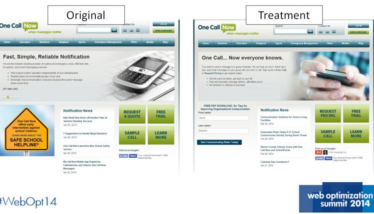 Button Copy Treatment