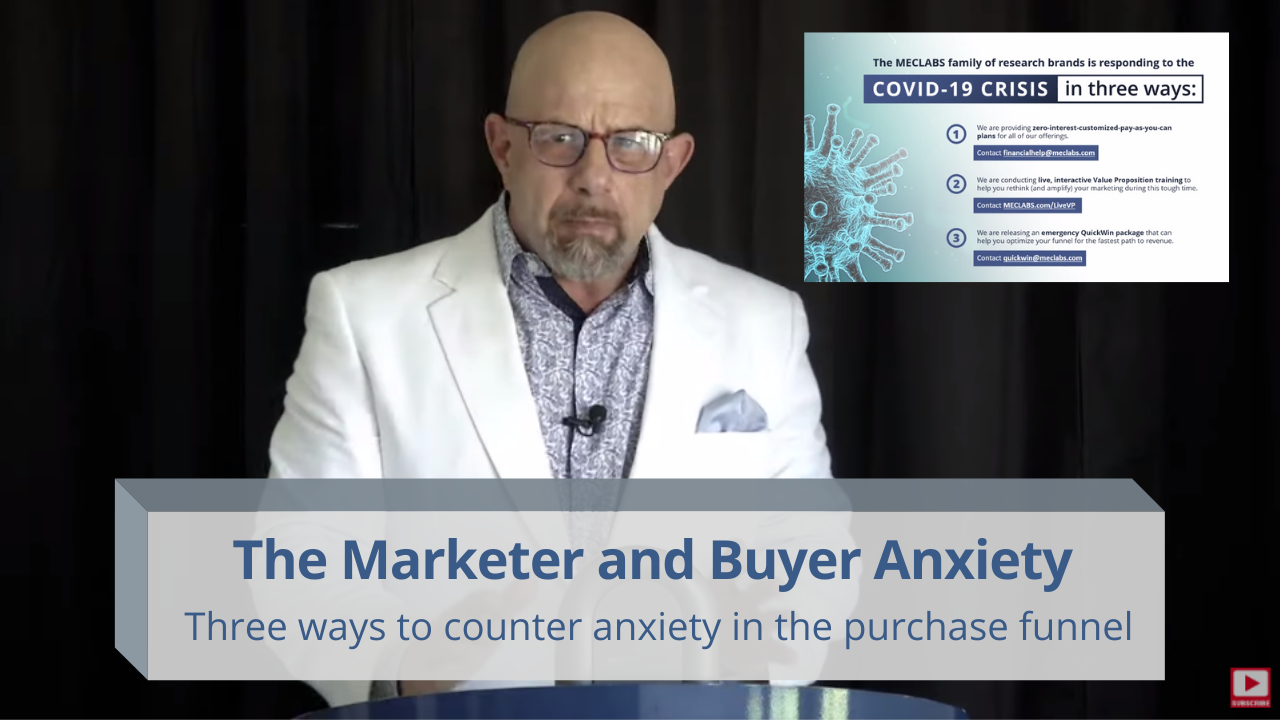 The Marketer and Buyer Anxiety: Three ways to counter anxiety in the purchase funnel