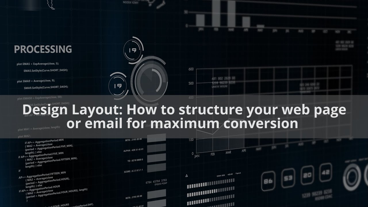 Design Layout: How to structure your web page or email for maximum conversion