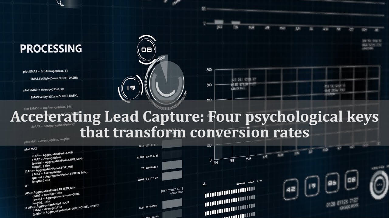 Accelerating Lead Capture: Four psychological keys that transform conversion rates